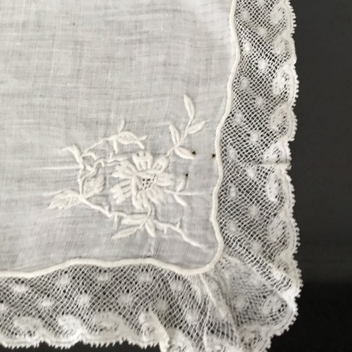 Antikes hochzeitstaschentuch - antikes,