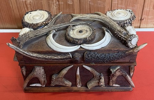 Alte jagd schatulle - jagd,