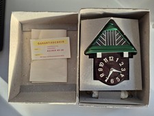 DDR Ruhla 89-28 PRIM Wohnraumuhr Kinderpendeluhr Uhr Wanduhr OVP NOS