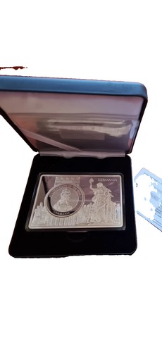 Silbermünze 999 germania - oz,