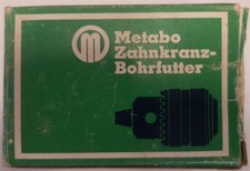 metabo Zahnkranzbohrfutter
