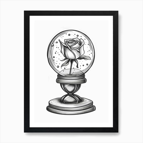 Rose globe - rose, a