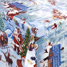 Wachstuch Tischdecke Meterware Weihnachten Winter Wonderland 01228-00