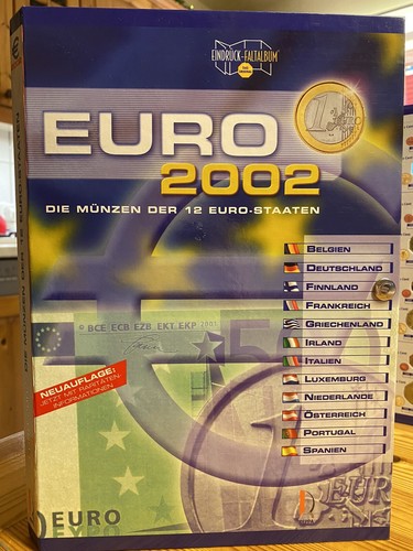 Euro 2002 die münzen - die,