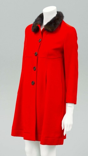 Valentino red mantel wolle rot - valentino,