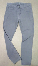 Damen Hose Gr.40 Grau Mac Boyfriend Sexy Slim Stretch