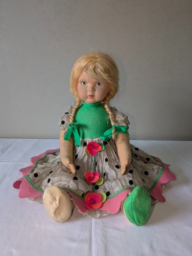 Puppe tuchringe leinen filz - puppe,