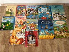 Schöne Kinder  Bücher. 12 Stück Paket 4-7 Jahre Vorlese-und Wimmelbücher,Lexikon