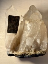 Bergkristall/Quarz Stufe aus Nachlass, ca. 2,6kg