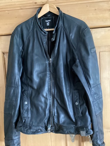 Lederjacke herren schwarz - lederjacke, xxl