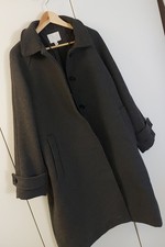 H&M Mantel Car Coat dunkelgrau