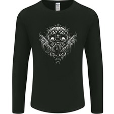 Tattoo Künstler Skull Tattooist Herren Langarm T-Shirt