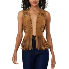 Damenweste mit Fransen