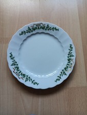 Kuchenteller Eschenbach Bayreuth Grüne Ranke Goldene Schleife Teller 