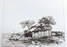 Radierung Rembrandt, La