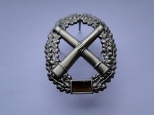 Original Bundeswehr Barettabzeichen Artillerie Metall