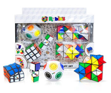 Rubik's Neu Mega Geschenkset 2 Magic Stars 5-teiliges Set, taktil, sensorisches Spielzeug Alter 3+