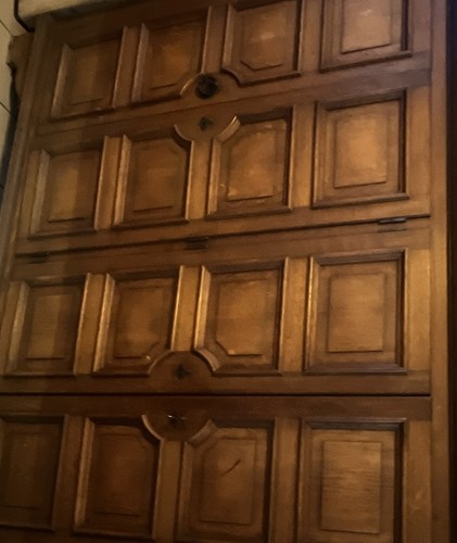 Freistehender holzschrank - freistehender,