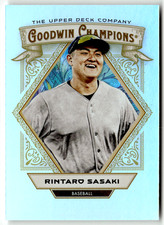 2025 Upper Deck Goodwin Champions No. 9 Rintaro Sasaki Rainbow