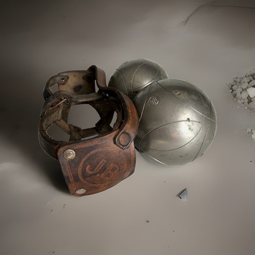 Vintage jean blanc boule - blanc,