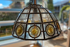 Rustikale Hängelampe Bleiglas