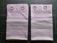 2 sehr schöne Schals Gardinen Vorhänge Lila Flieder 2,30 x 1,40 m
