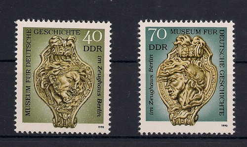 Ddr briefmarken 1990 mi - -,