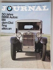 BMW Journal 1/1979 Alpina 320 Turbo 50 Jahre BMW Pkw M1 Motor