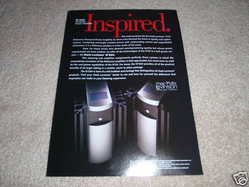 Mark levinson 33h - no.33h, endstufe