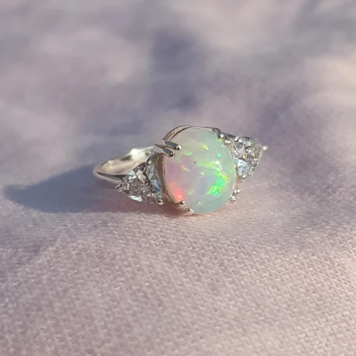 Opal ehering goldring - ehering,