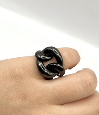 DKNY Ring Edelstahl Ketten