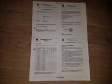 Gutachten ABE f. Alufelgen 5,5x13 et37 BA.T. 03-553 KBA-46656 NISSAN + SUBARU