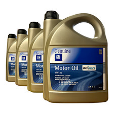 4x5 Liter ORIGINAL GM / OPEL