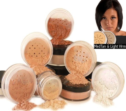 Mineralisches make - mineralisches, make-up