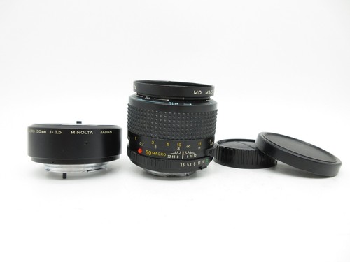 Minolta macro rokkor 50mm - md,