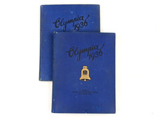 Olympia 1936 Band 1 + 2 Sammelalbum Komplett Cigaretten-Bilderdienst vollständig