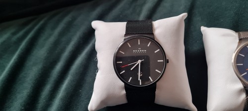 Skagen uhr schwarz herren - uhr,