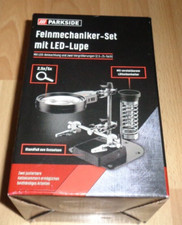 Feinmechaniker SET mit LED-Lupe,NEU!