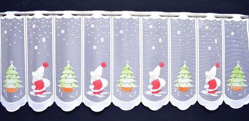Weihnachtsgardine