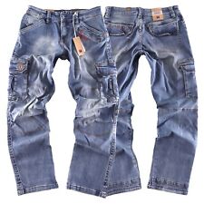 Timezone Herren Cargo Jeans Hose BenitoTZ 3300  white used wash 2. Wahl