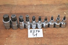 verschiedene Steckschlüssel Innensechskant 1/2" Gedore etc Ex. Bundeswehr BW