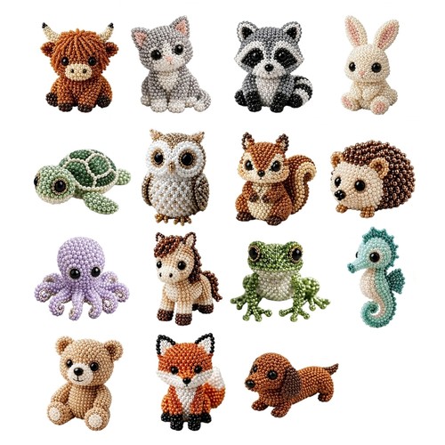 Vibranting plastic animal - plastic,