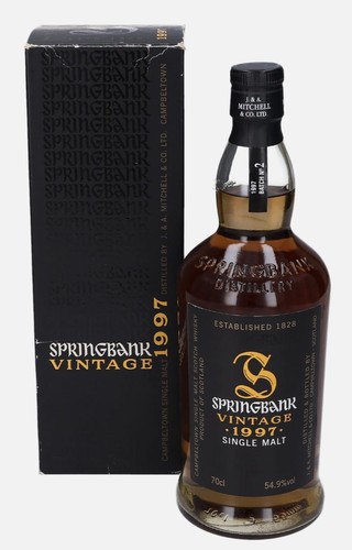 Springbank vintage 1997 single - 1997,