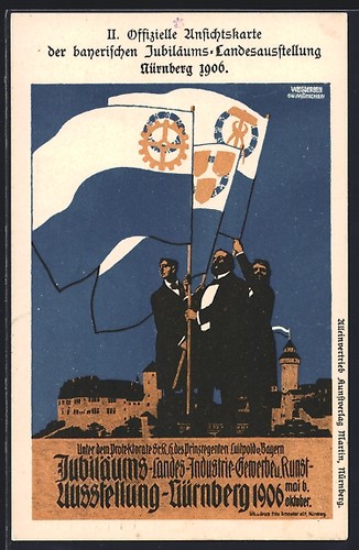 Nürnberg bayerische - ak,