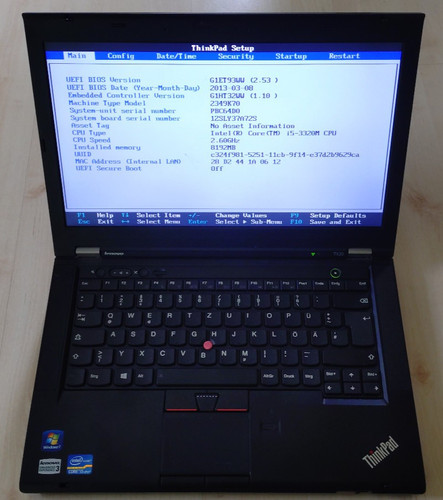 Laptop lenovo thinkpad - 14",