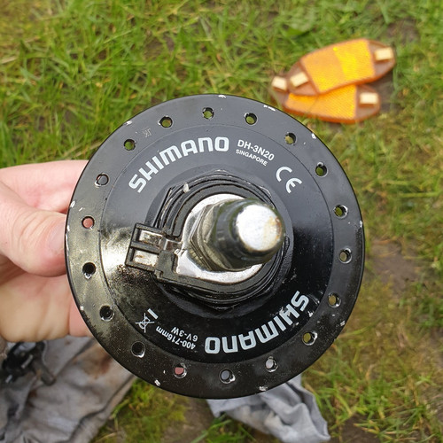 Shimano 3n20 nabendynamo - shimano, dh-3n20