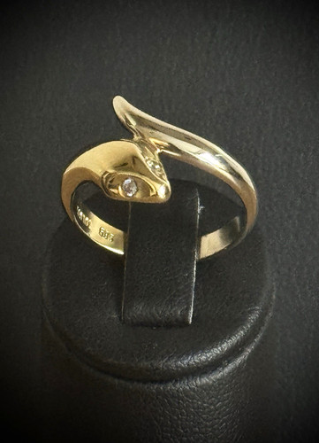 Goldring schlange - goldring, "
