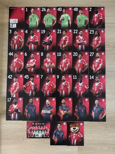 Autogrammkarten bayern - 33,