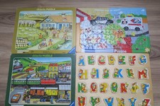 4 x Puzzle Rahmen Kinder