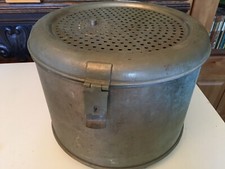 DDR Sterilisator für Spritzen oa. medizinische Instrumente Behälter 32 x 25 cm